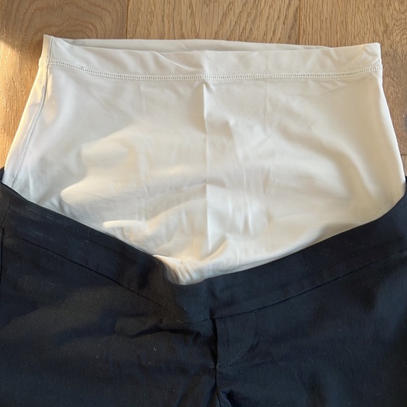 XXS Maternity Black Ankle Dress Pants - Picture 3 of 5